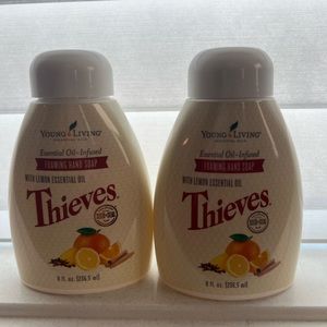 Thieves young living foaming hand soap set of 2